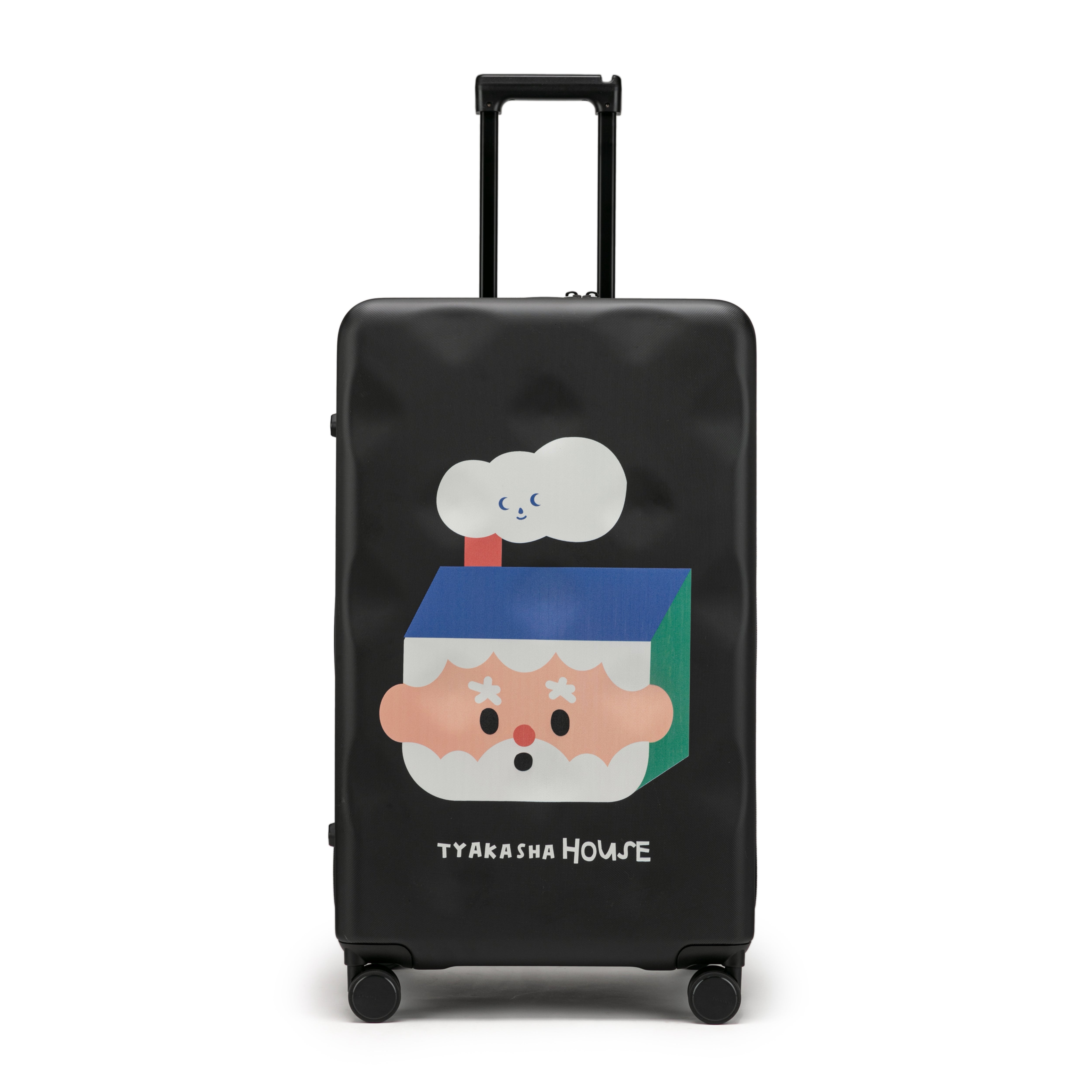 CHEECASE✖TYAKASHA オリジナル イラストスーツケース 両開き式