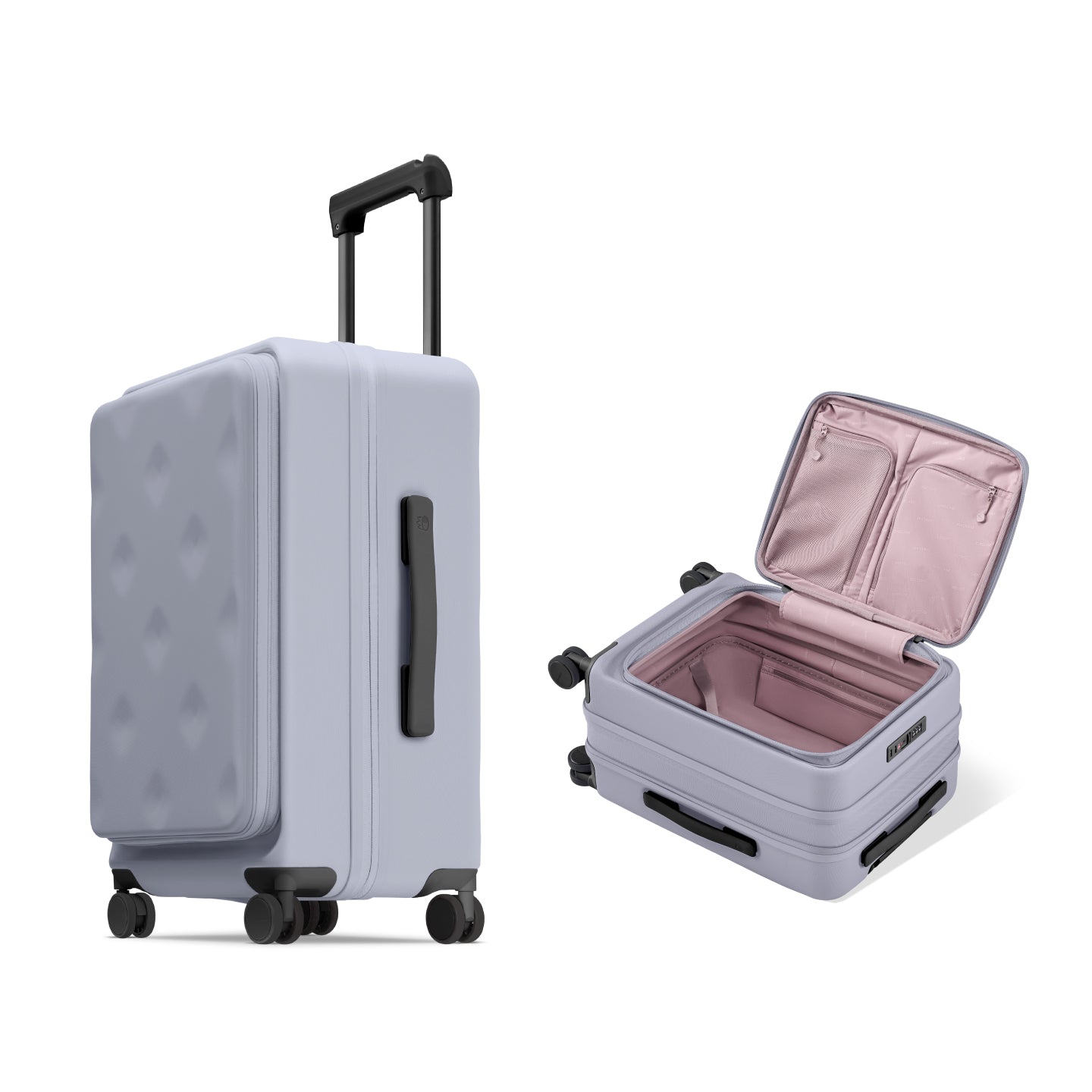 CHEECASE Large-Capacity Suitcase Max– Front Opening