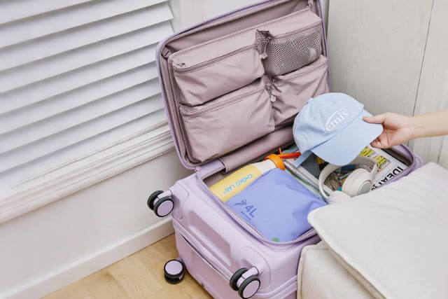 女性向けスーツケースに共通するデザインと機能